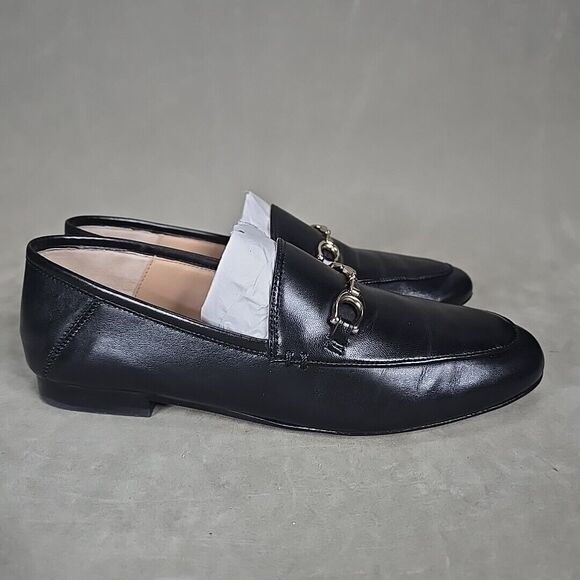 Coach Black Leather Loafers - Picture 8 of 13